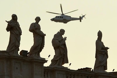 pope fleeing rome